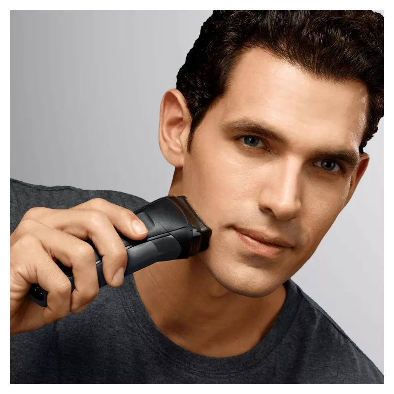 Braun Series 3 300s rasoio a lamina trimmer nero