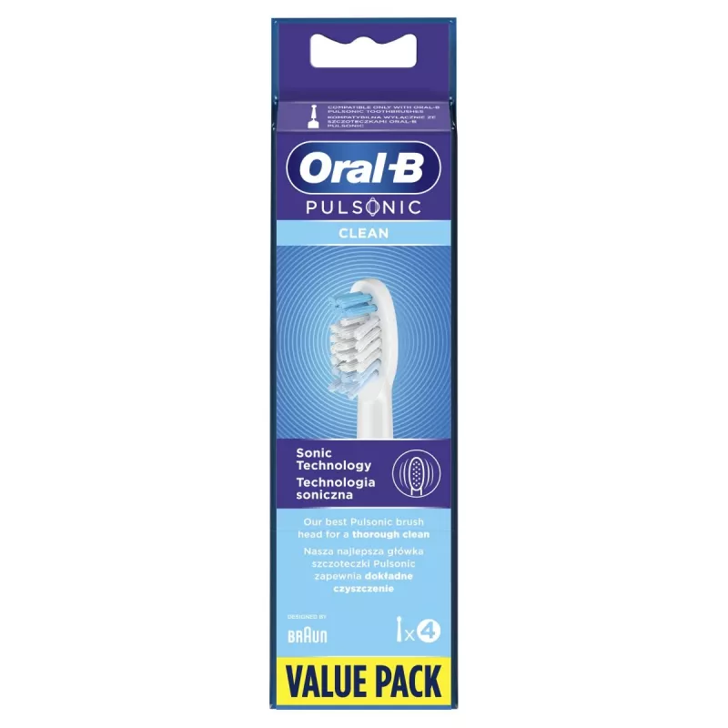 Oral-B Pulsonic Clean 4 pz. bianco