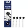 Oral-B Pure Clean testine di ricambio per spazzolino, 4 pezzi, bianche (350053)