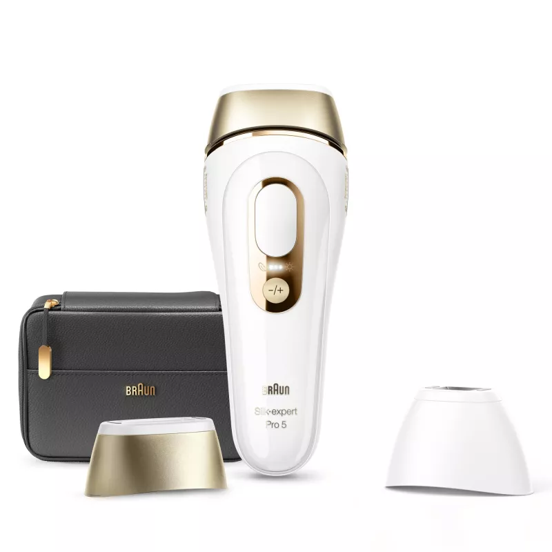 Braun Silk-expert Pro Silk·expert Pro 5 PL5140 luce pulsata intensa (IPL) oro, bianco