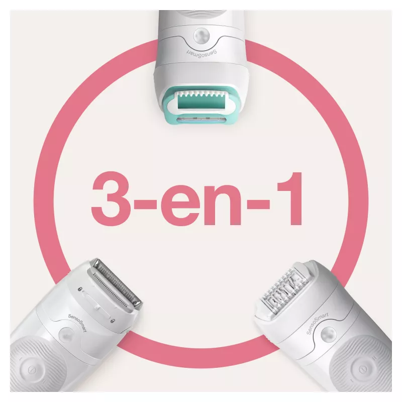 Braun Silk-épil 5 81770430 epilatore 28 pinzette bianco