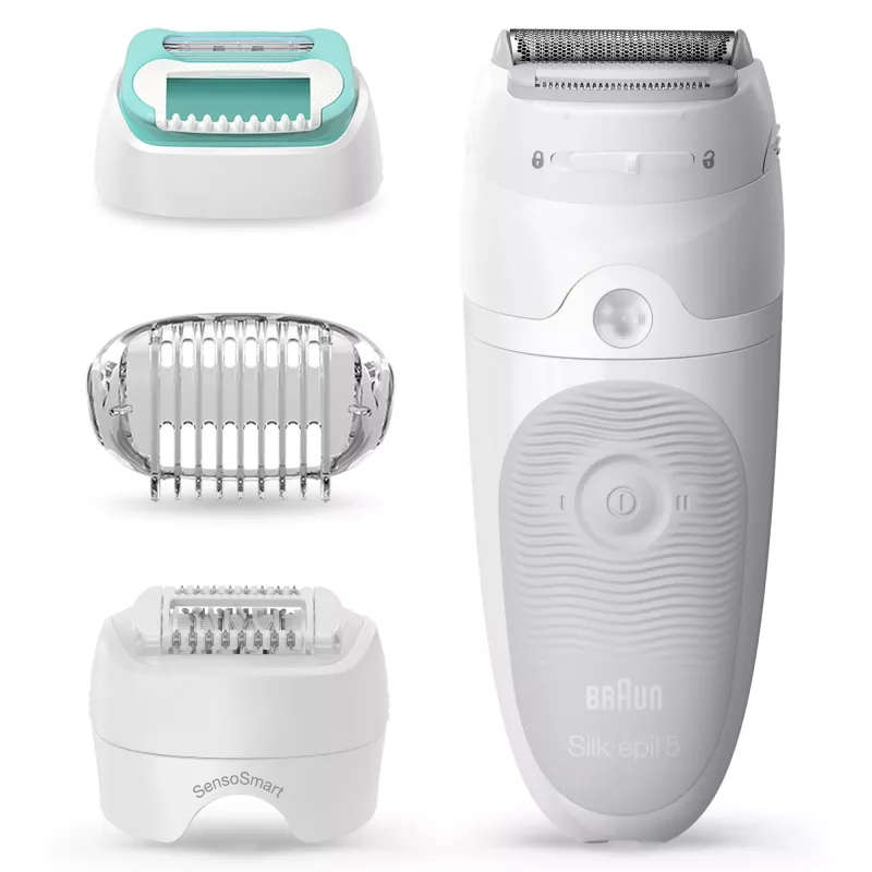 Braun Silk-épil 5 81770430 epilatore 28 pinzette bianco