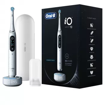 Oral-B iO Series 10 spazzolino per adulti rotante-oscillante bianco