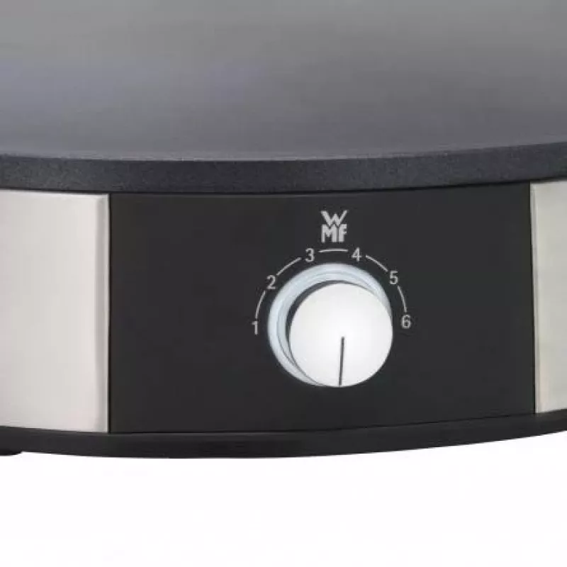 WMF Lono Crêperie macchina per crêpe 1 crêpe 1600 W nero, argento