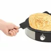 WMF Lono Crêperie macchina per crêpe 1 crêpe 1600 W nero, argento