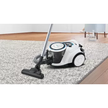 Bosch Serie 6 BGC41LSIL aspirapolvere 2,4 L aspirapolvere a traino a secco 600 W senza sacchetto