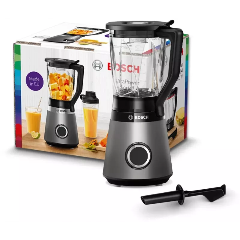 Bosch MMB6172SN frullatore 1,5 L frullatore da tavolo 1200 W nero, acciaio inox