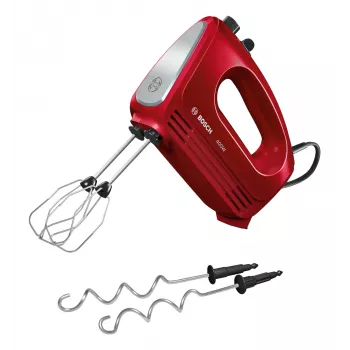 Bosch CleverMixx frullatore a mano 400 W rosso, acciaio inox