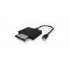 ICY BOX IB-CR402-C31 lettore di schede USB 3.1 (Gen 2) Type-C™ nero