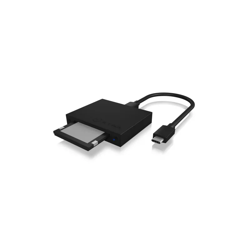 ICY BOX IB-CR402-C31 lettore di schede USB 3.1 (Gen 2) Type-C™ nero