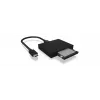 ICY BOX IB-CR402-C31 lettore di schede USB 3.1 (Gen 2) Type-C™ nero