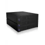 ICY BOX IB-573SSK-12G 8,89 cm (3,5 pollici) backplane nero