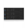 ICY BOX IB-573SSK-12G 8,89 cm (3,5 pollici) backplane nero