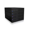 ICY BOX IB-574SSK-12G 8,89 cm (3,5 pollici) backplane nero