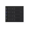 ICY BOX IB-574SSK-12G 8,89 cm (3,5 pollici) backplane nero