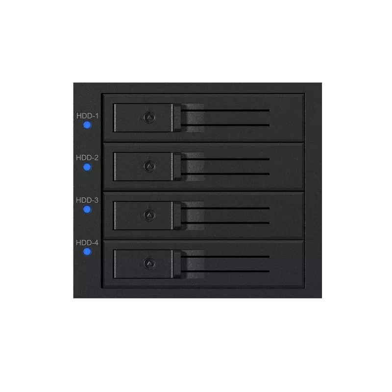ICY BOX IB-574SSK-12G 8,89 cm (3,5 pollici) backplane nero