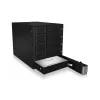 ICY BOX IB-575SSK-12G 8,89 cm (3,5 pollici) backplane nero