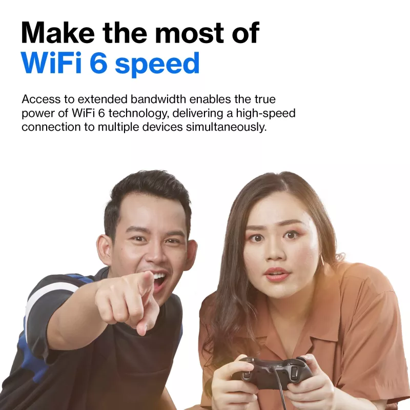 Linksys AX5400 Whole Home Mesh WiFi 6 Sistema Dual-Band, confezione da 2