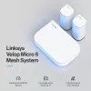 Linksys Velop Micro 6 Sistema mesh – Dual-Band WiFi 6 AX3000 (confezione da 3)