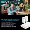 Linksys Velop Micro 6 Sistema mesh – Dual-Band WiFi 6 AX3000 (confezione da 3)