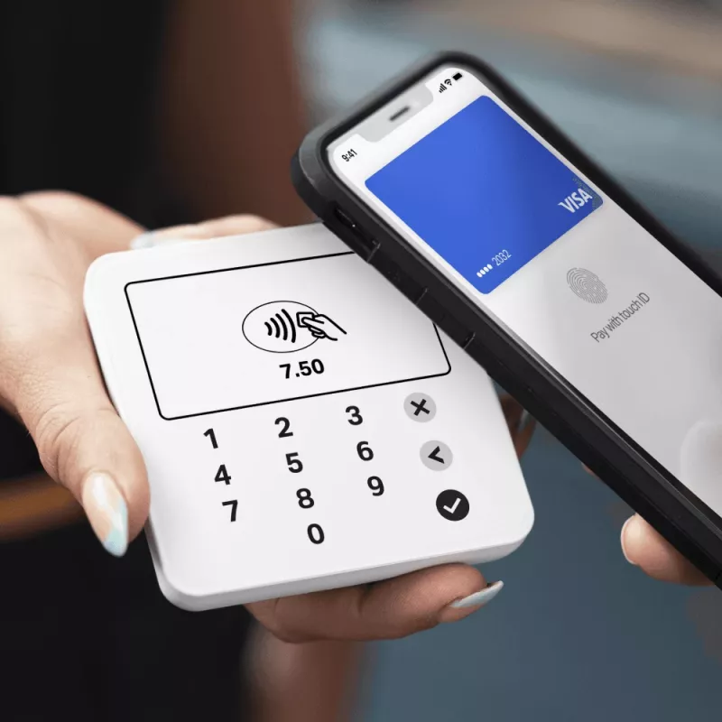 SumUp Solo Lite Lettore di carte intelligente Batteria Bluetooth Bianco