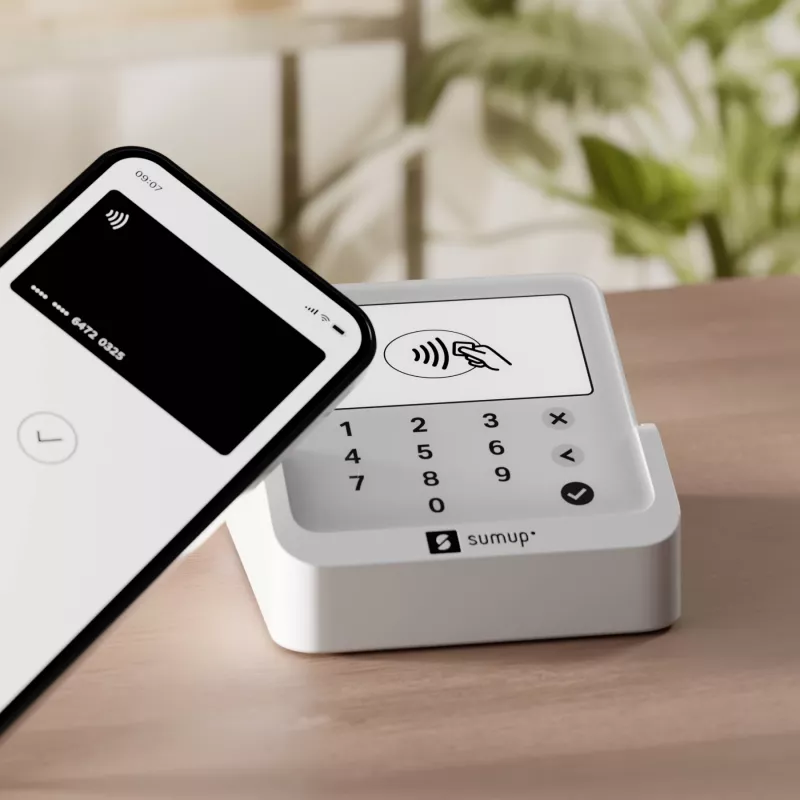SumUp Solo Lite Lettore di smart card Batteria Bianco