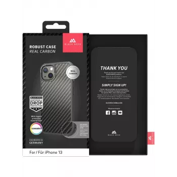 Hama Robust Real Carbon custodia per cellulare 15,5 cm (6,1