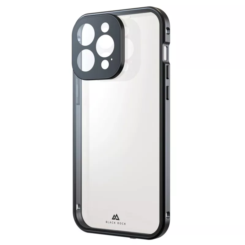 Hama 360° Glas custodia per cellulare copertura nero per iPhone 15 Pro Max 6,7