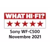 Sony WF-C500 headset True Wireless Stereo (TWS) in-ear chiamate/musica Bluetooth bianco