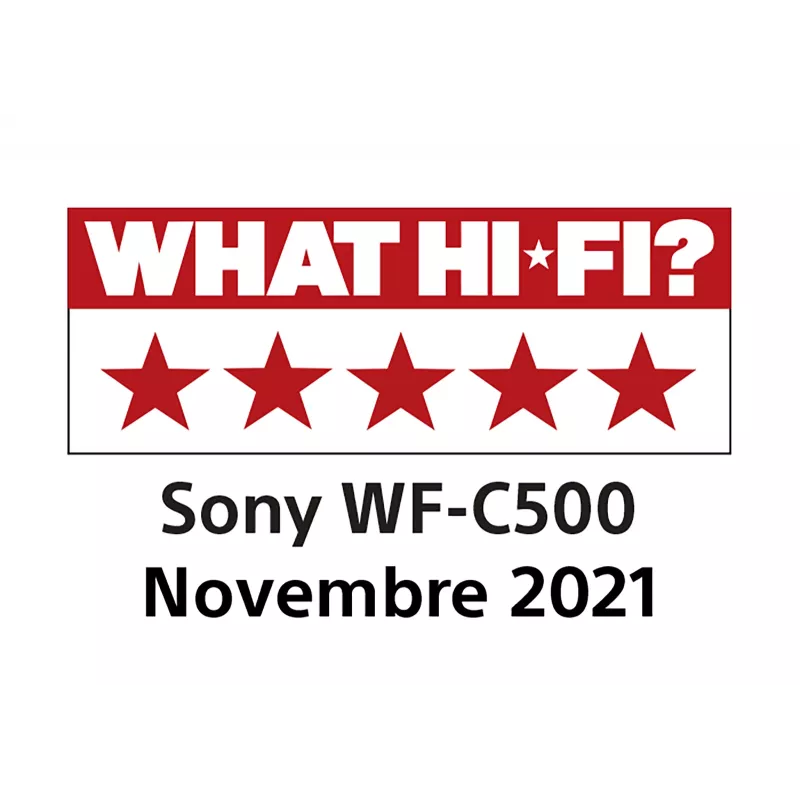 Sony WF-C500 headset True Wireless Stereo (TWS) in-ear chiamate/musica Bluetooth bianco