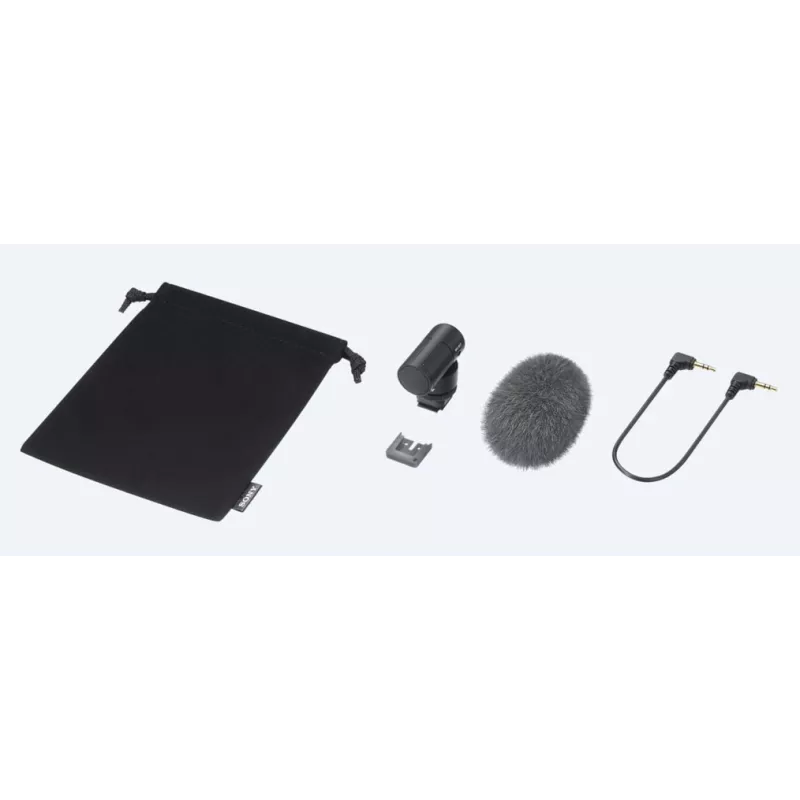 Sony ECM-G1 microfono nero microfono per fotocamera digitale