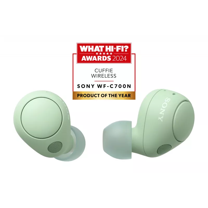 Sony WF-C700N Headset True Wireless Stereo (TWS) In-Ear chiamate/musica Bluetooth verde