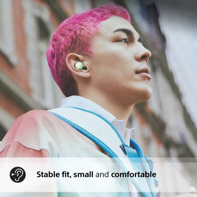 Sony WF-C700N Headset True Wireless Stereo (TWS) In-Ear chiamate/musica Bluetooth verde