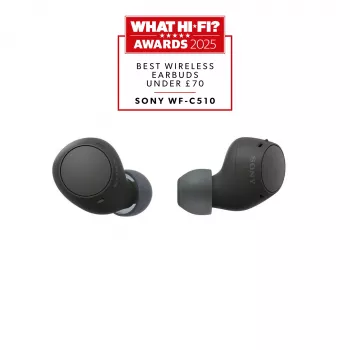 Headset Sony WF-C510 In-Ear True Wireless auricolari, Bluetooth 5.3, IPX4, driver 6 mm, batteria 22 h (con custodia di ricarica) — nero