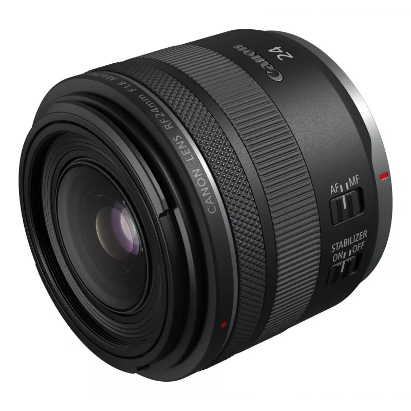 Obiettivi fotocamera Canon Wide-Angle RF 24 mm F1.8 Macro IS STM, nero