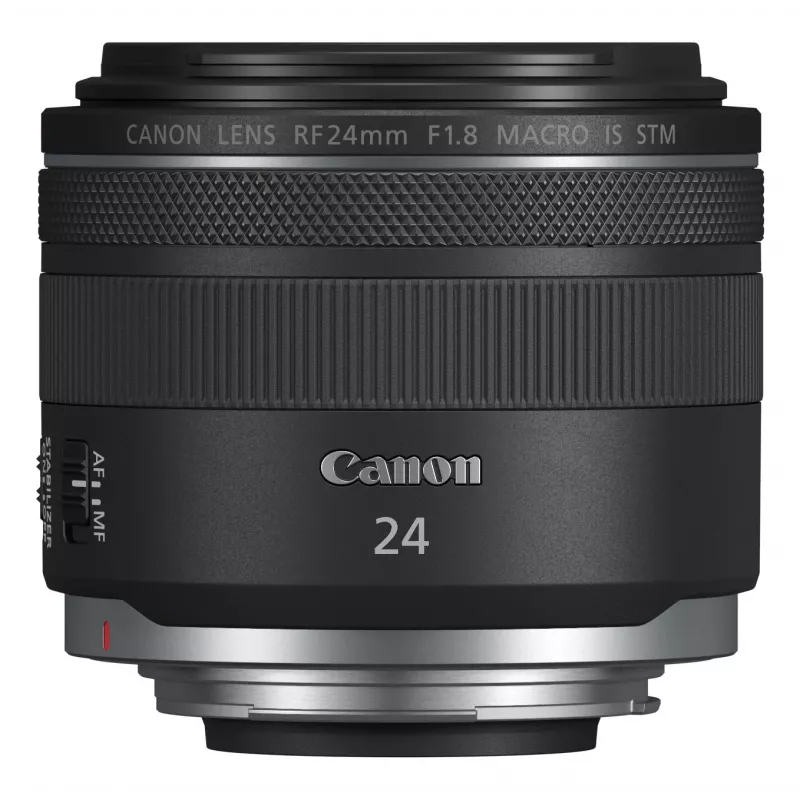 Obiettivi fotocamera Canon Wide-Angle RF 24 mm F1.8 Macro IS STM, nero