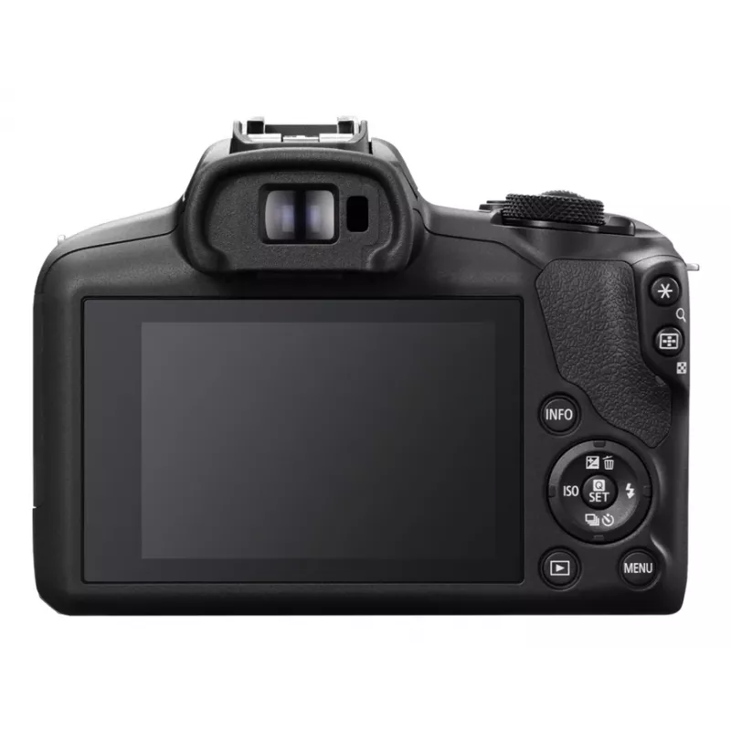 Corpo macchina mirrorless Canon EOS R100, 24,1 MP CMOS, 6000×4000, 4K, nero