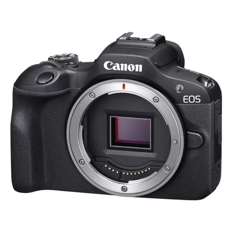 Corpo macchina mirrorless Canon EOS R100, 24,1 MP CMOS, 6000×4000, 4K, nero