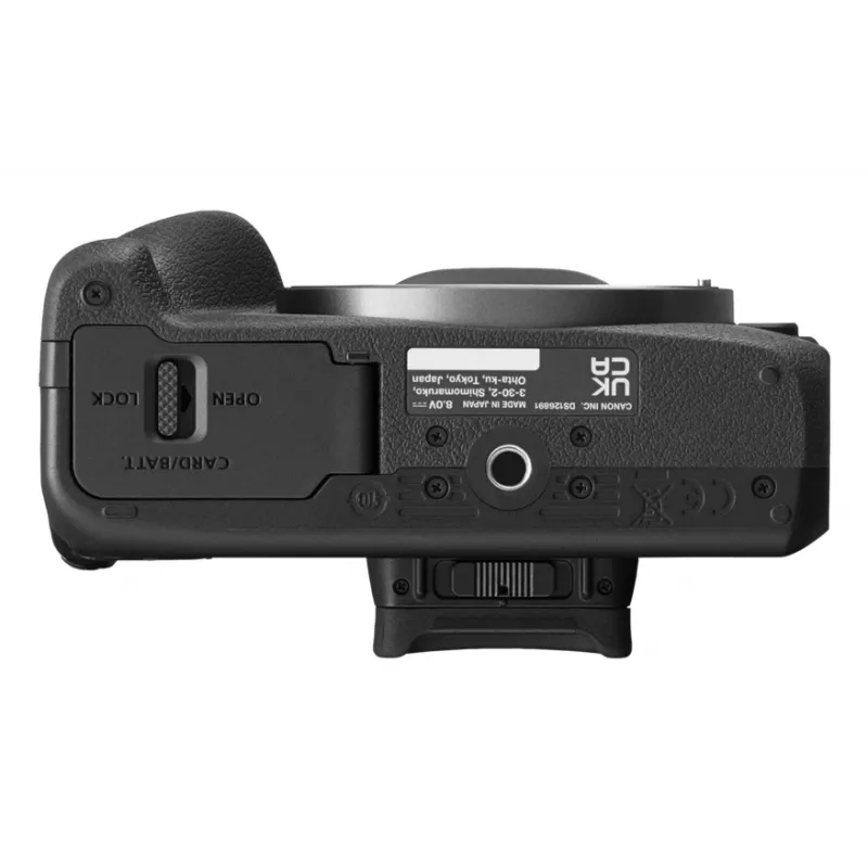 Corpo macchina mirrorless Canon EOS R100, 24,1 MP CMOS, 6000×4000, 4K, nero