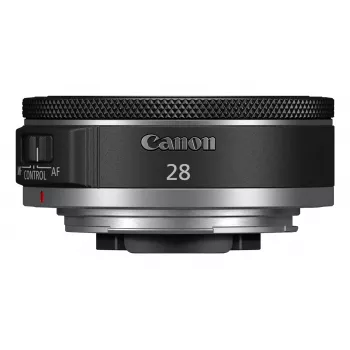 Obiettivi fotocamera Canon grandangolare RF 28 mm F2.8 STM, nero