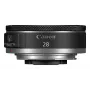 Obiettivi fotocamera Canon grandangolare RF 28 mm F2.8 STM, nero