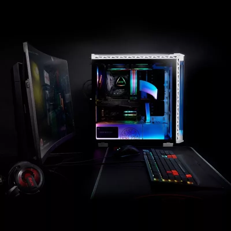 Case PC XPG BATTLECRUISER Midi Tower nero