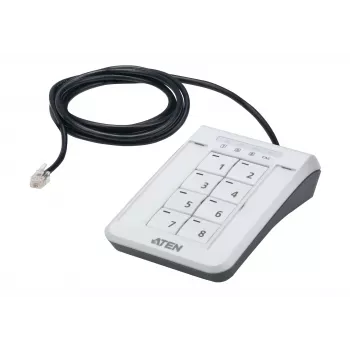 Dispositivo di input ATEN 2XRT-0021G tastiera RJ-11 nero, grigio, bianco