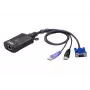 KVM over IP mini ATEN USB VGA, 1920 x 1200 pixel, Ethernet LAN, 3,47 W, nero, viola