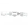KVM over IP mini ATEN USB VGA, 1920 x 1200 pixel, Ethernet LAN, 3,47 W, nero, viola