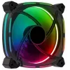 Ventola PC Aerocool ASTRO12 12cm LED RGB antivibrazione 6 pin nero