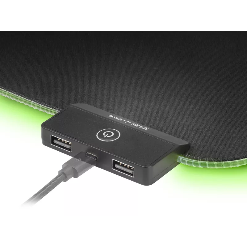 Mars Gaming MMPRGB2 tappetino mouse gaming tappetino mouse nero