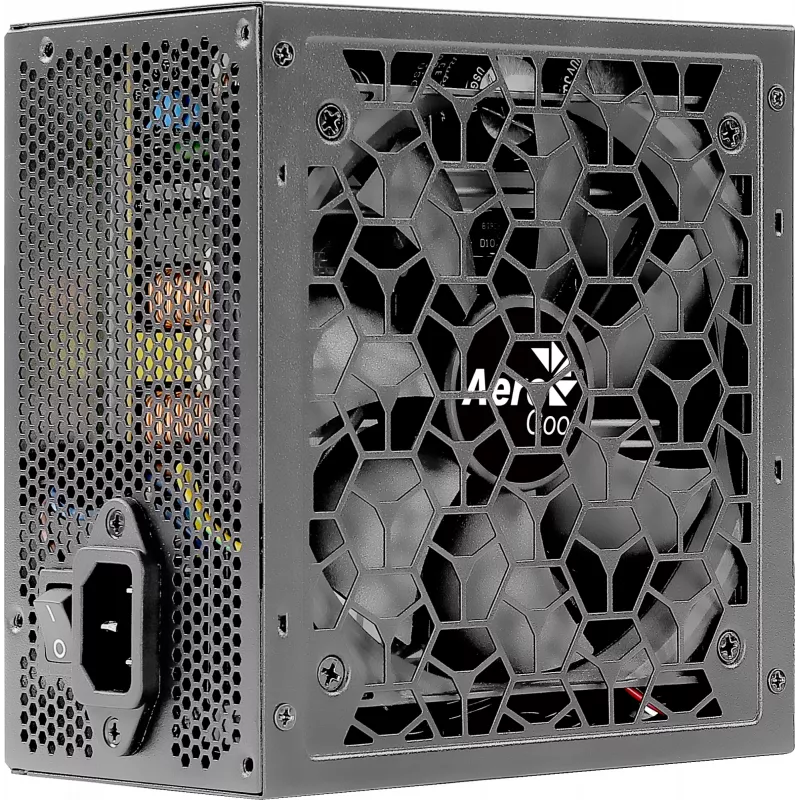 Alimentatore PC AEROCOOL AEROB750 750W 80 PLUS Bronze Non-Modulare 230V Silent nero