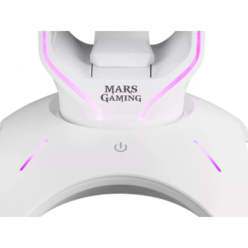 Supporto cuffie Mars Gaming MHHPROW bianco 456 g