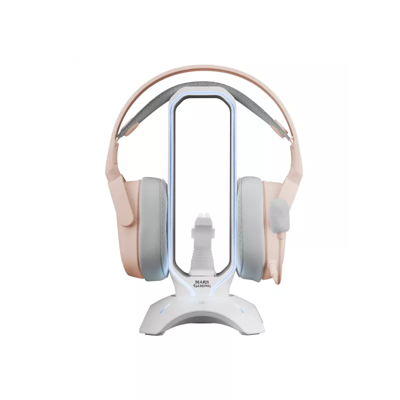 Supporto cuffie Mars Gaming MHHPROW bianco 456 g